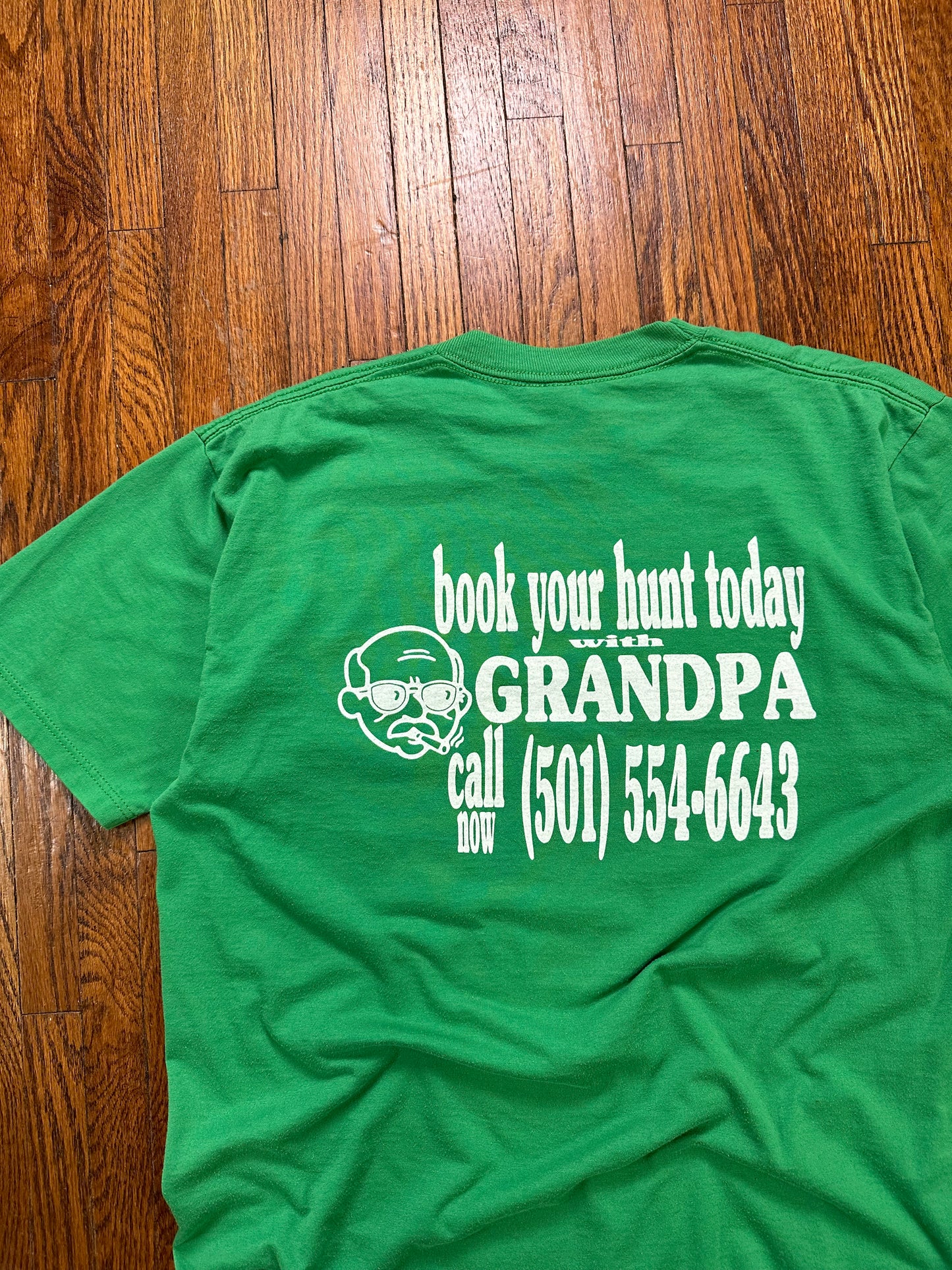 009- "Guide Service Tee" Greeny- M/L