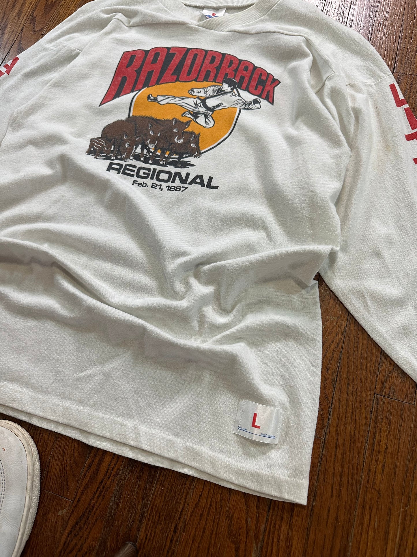 Razorback Regional Karate "Little Rock" Tee- M