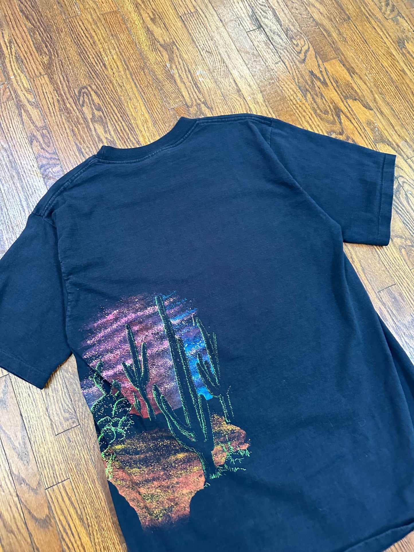 Rattlesnake Bite Wraparound Tee- L