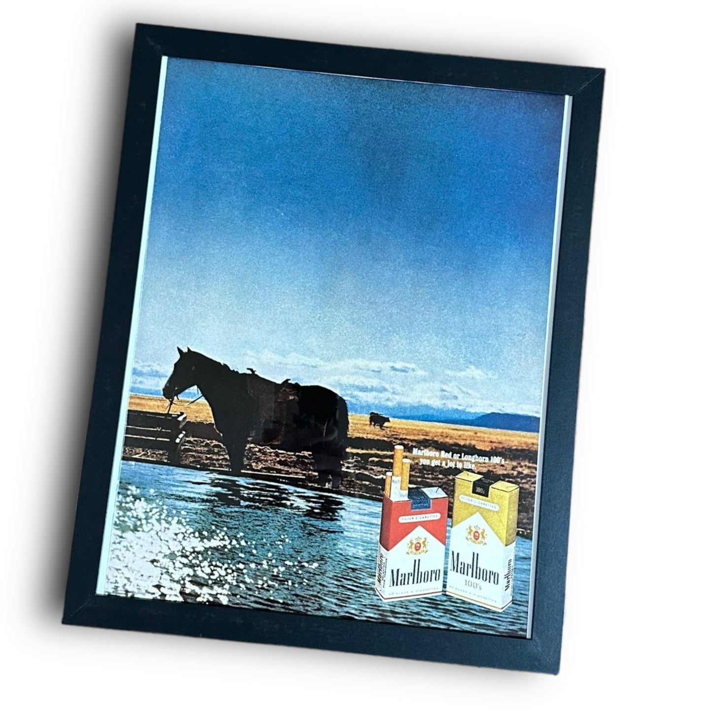 Marlboro “Watering Hole” Print Ad (right)