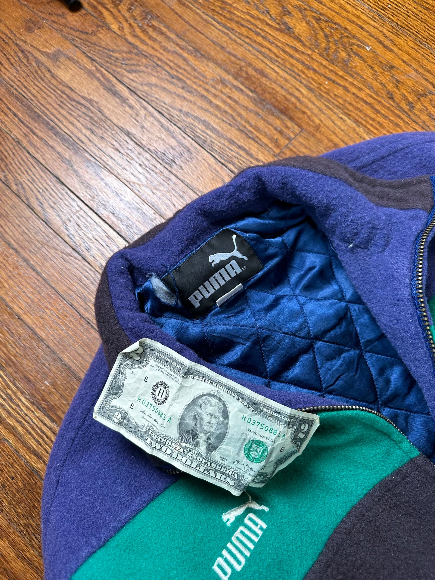 90s Seahawks Puma Jacket- XL