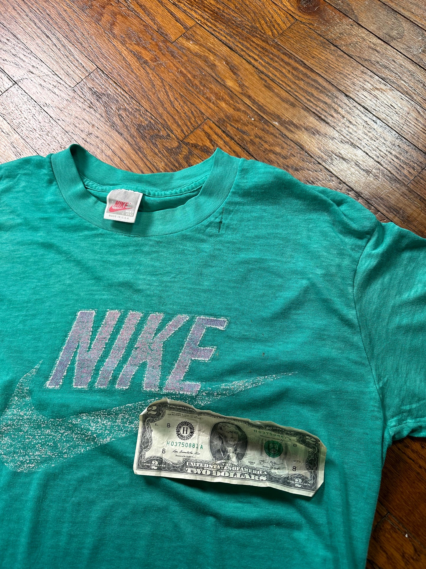 Nike Green Tee- M