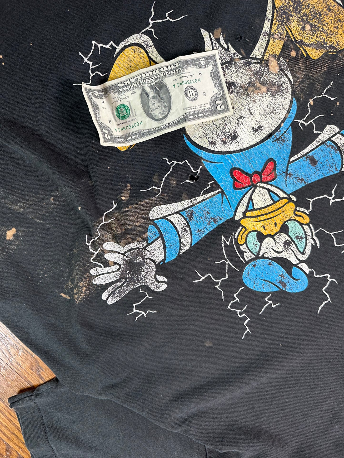 Donald Duck Faded Tee- XXL