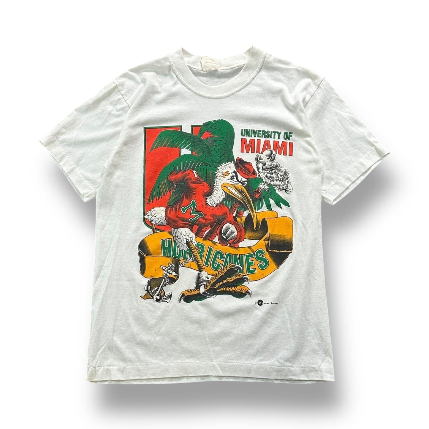 Miami White Tee- S/M