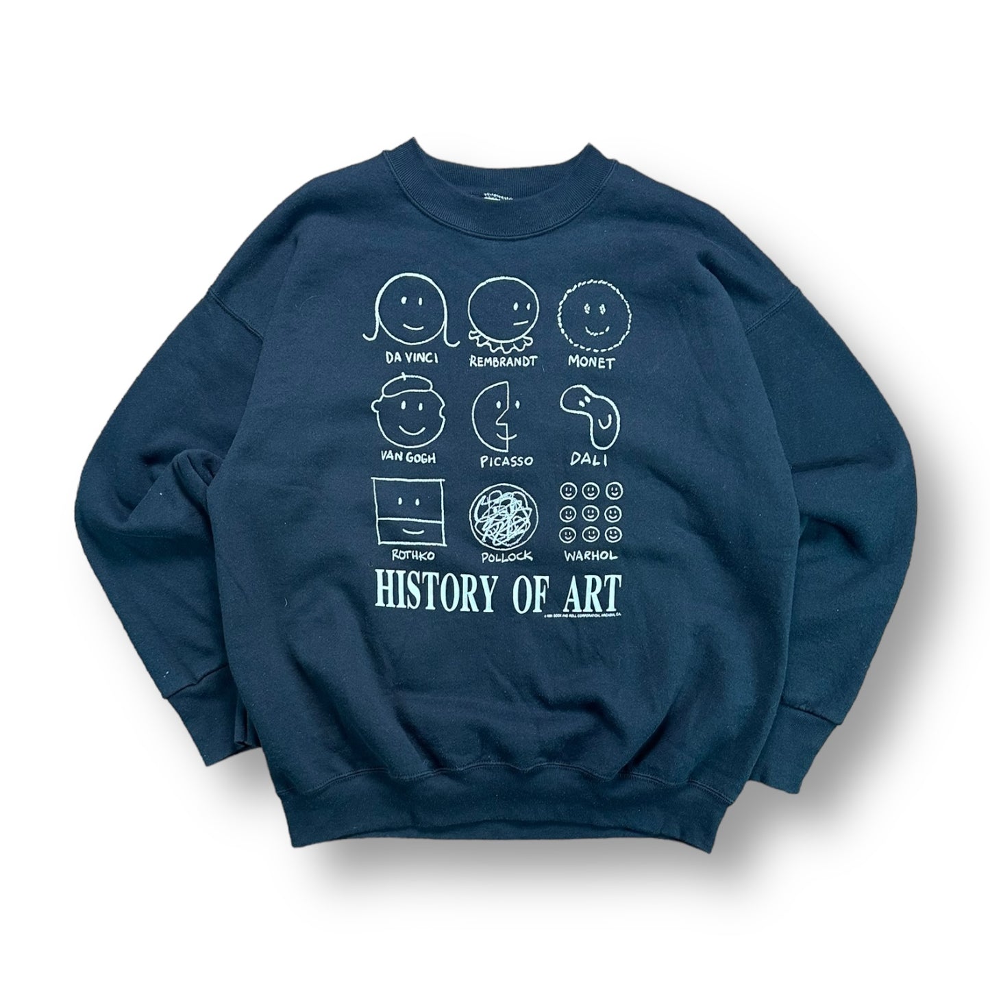 History of Art Black Crewneck - L