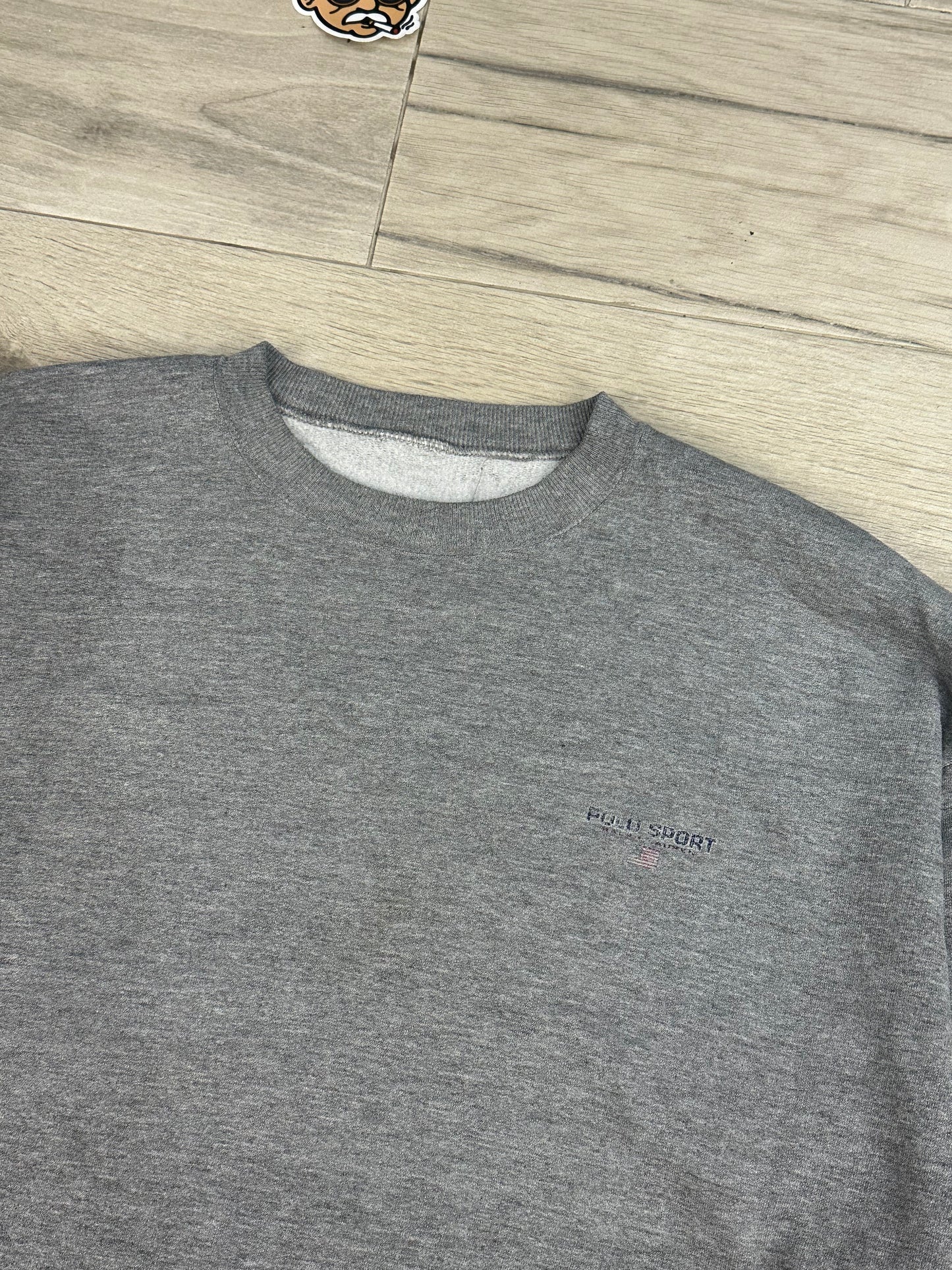 Faded Out Polo Sport Crewneck- XL