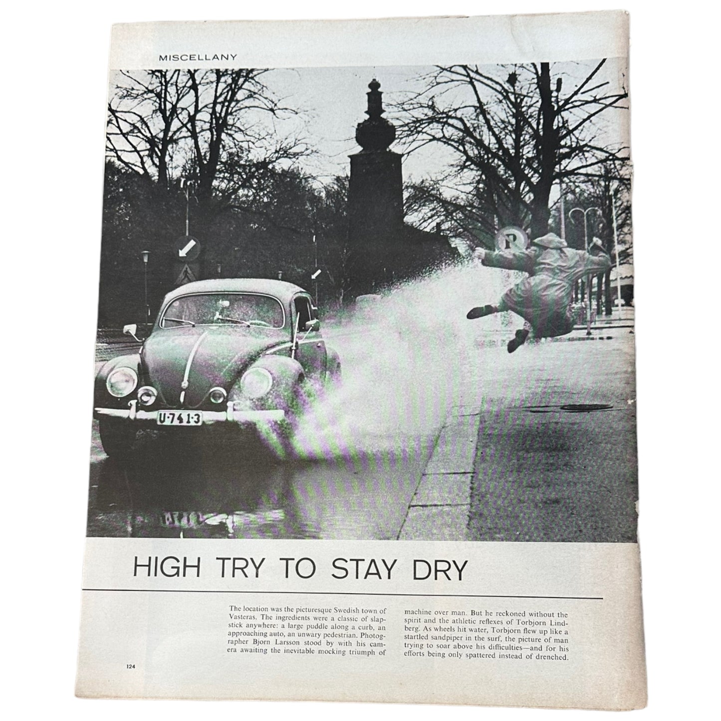 High Try to Stay Dry Print Advertisement