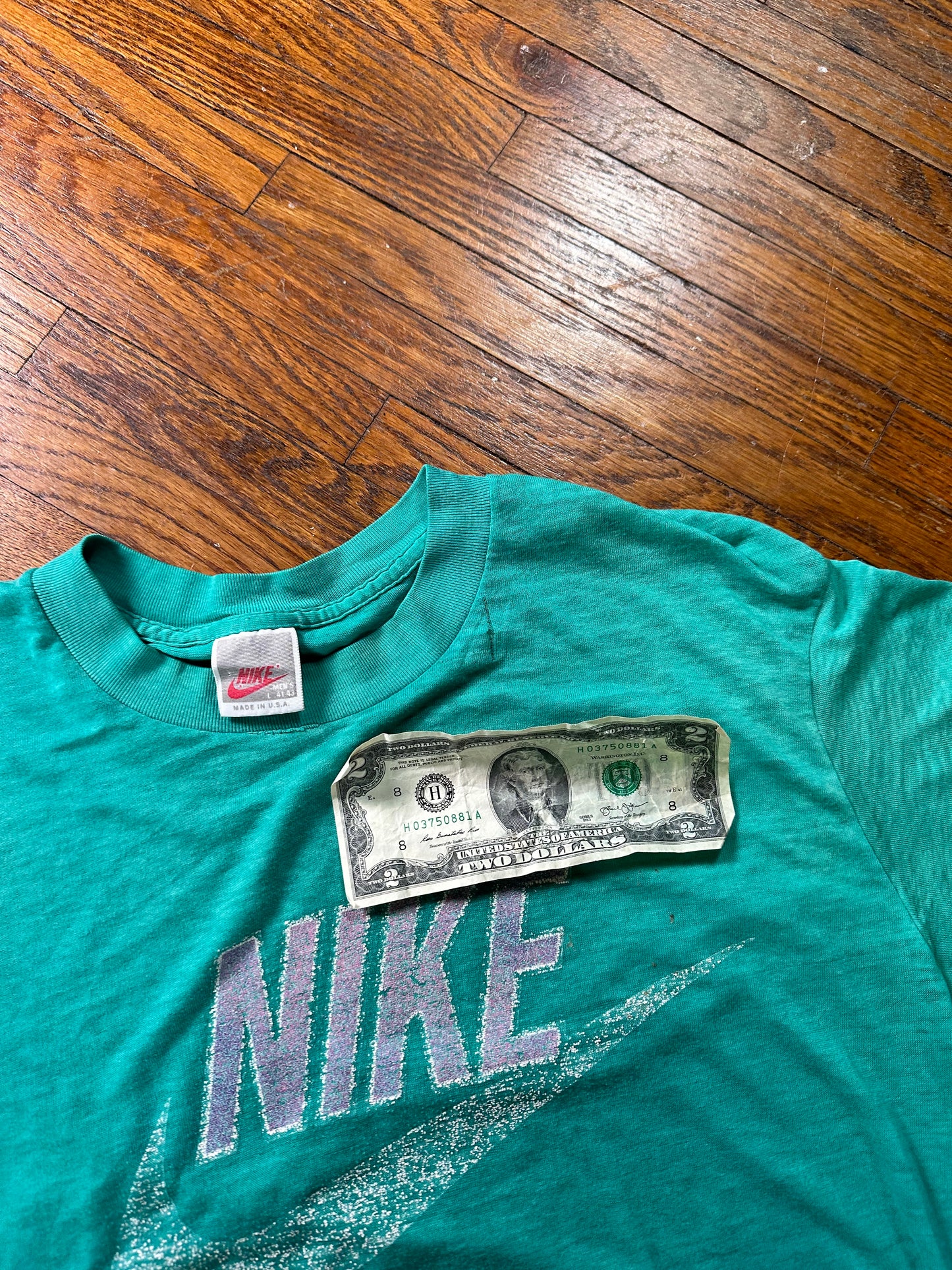 Nike Green Tee- M