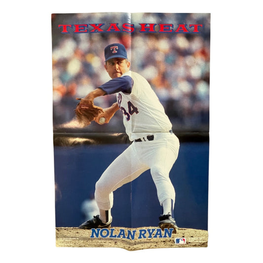 Nolan Ryan Texas Heat Poster
