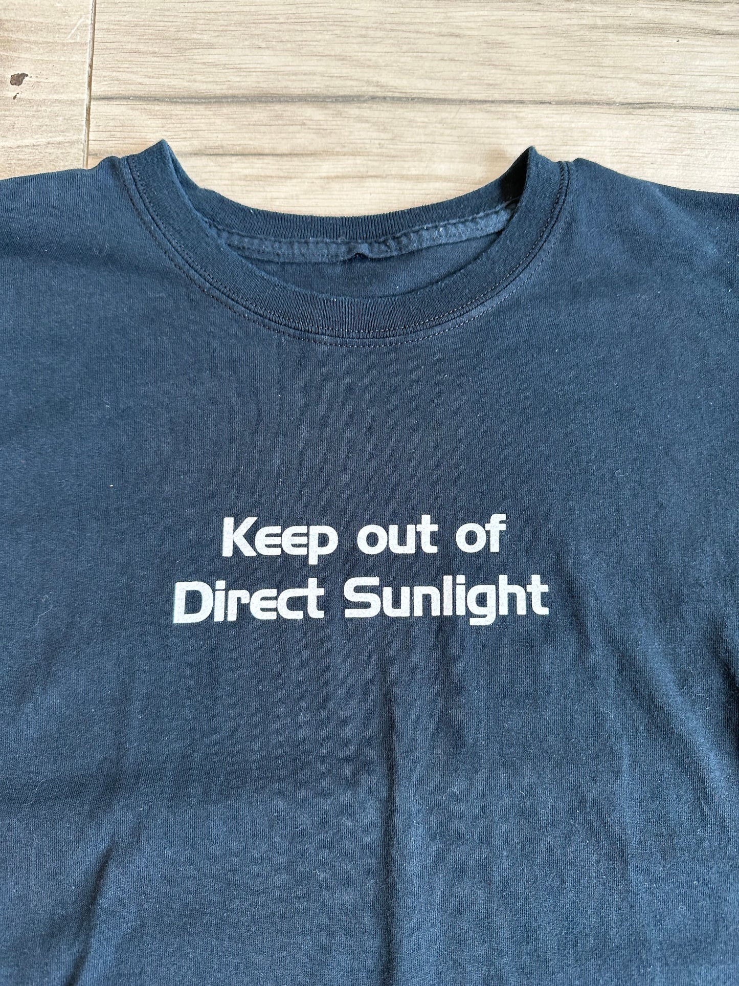 Keep Out of Direct Sunlight Tee- L