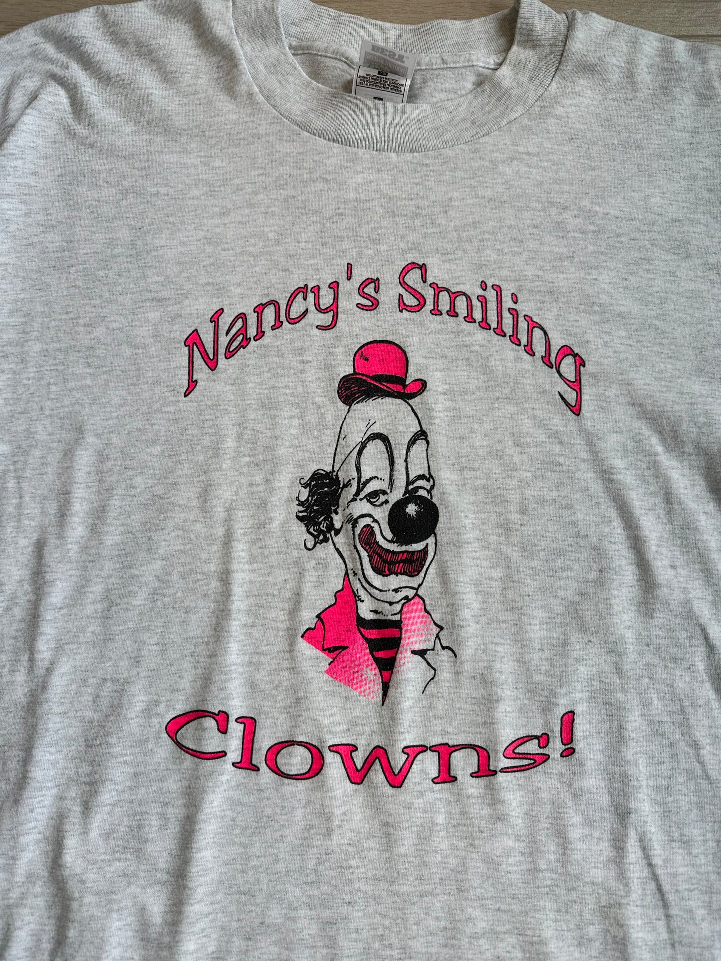 Nancy's Smiling Clown Tee- XXL